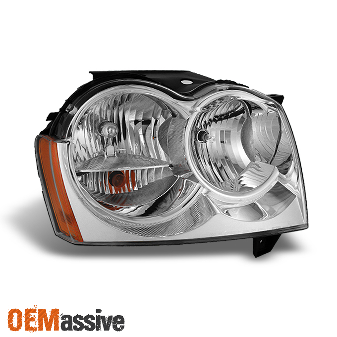 Fit 2005 2006 2007 Jeep Grand Cherokee RH Passenger Side Headlight Replacement | eBay 2006 Jeep Grand Cherokee Headlight Bulb Replacement